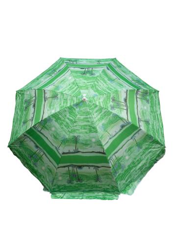 Зонт пляжный фольгированный с наклоном (4 расцветок) 240 см 12 шт/упак М44460 - фото 9