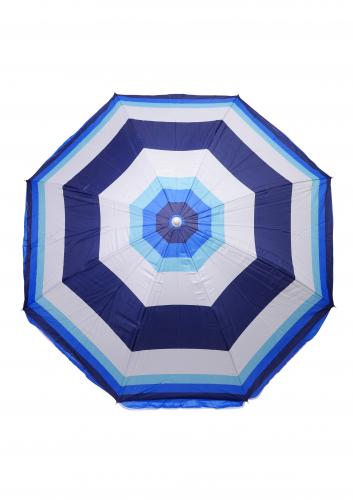 Зонт пляжный фольгированный (200см) 6 расцветок 12шт/упак ZHU-200 (расцветка 4) - фото 8